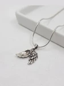 Silver Angel Wings Pendant