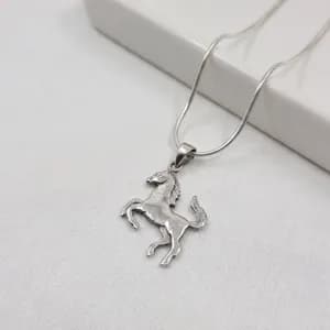 Silver Horse Pendant