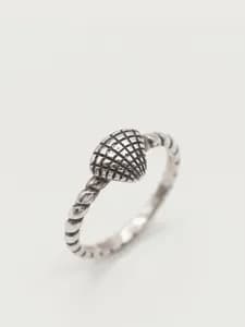 Silver Seashell Ring
