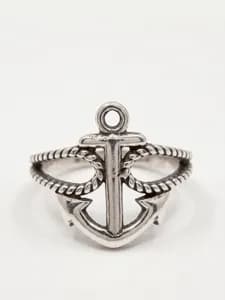 Silver Anchor Ring 17,5mm