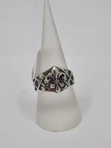 Silver Fleur-de-Lis Ring