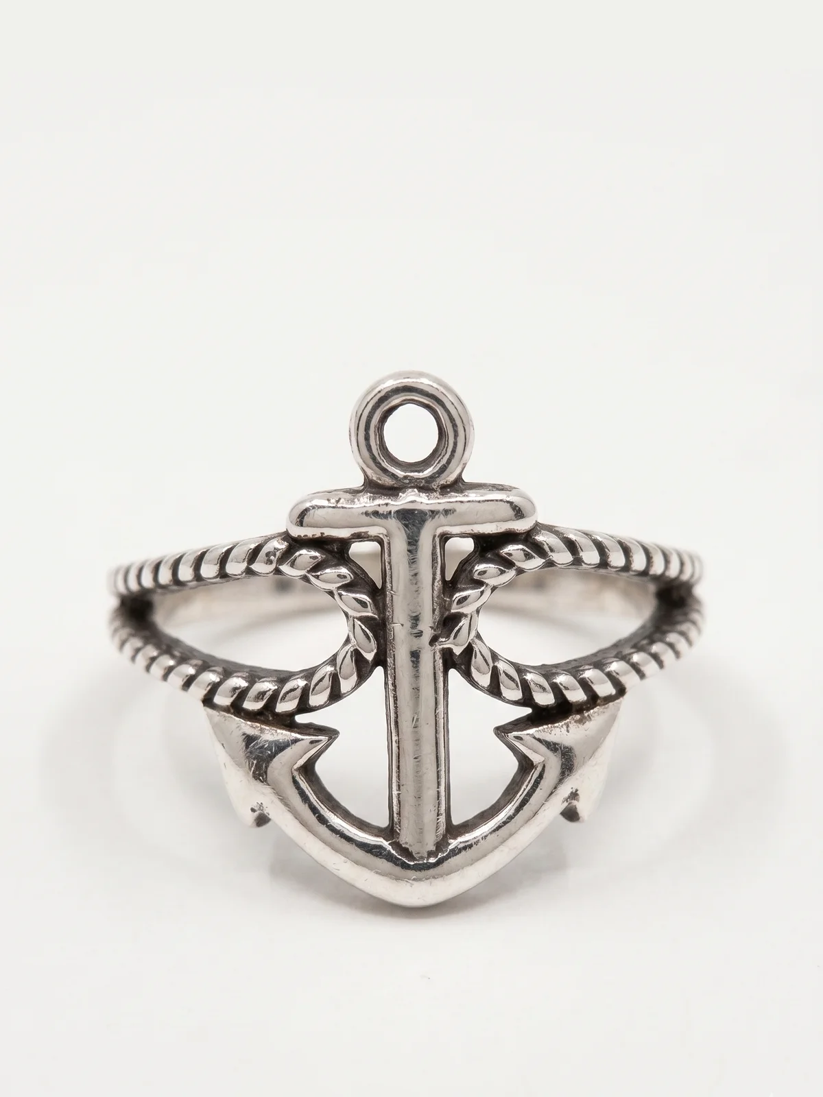Silver Anchor Ring 17,5mm